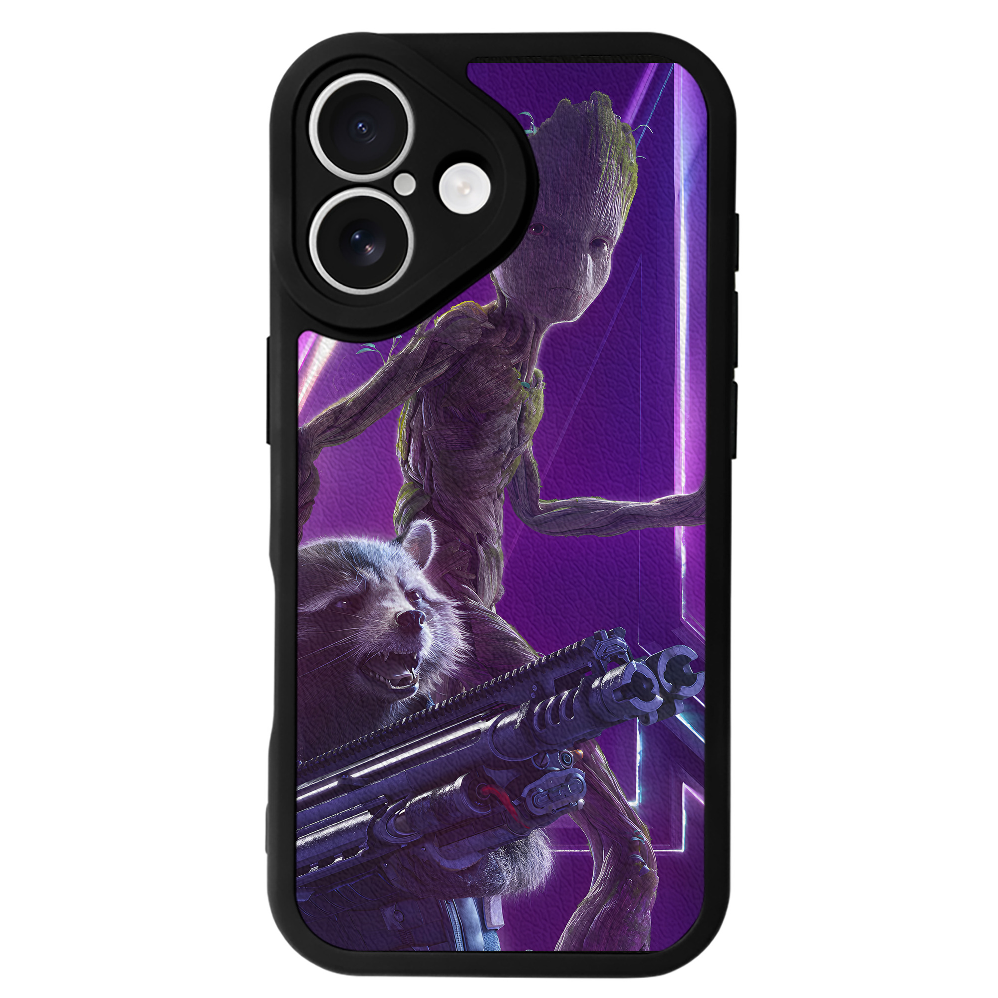 （画像用） アベンジャーズ The Avengers 【iPhone 16シリーズ対応】シリコンスマホケース（レザー調） 材質：シリコン